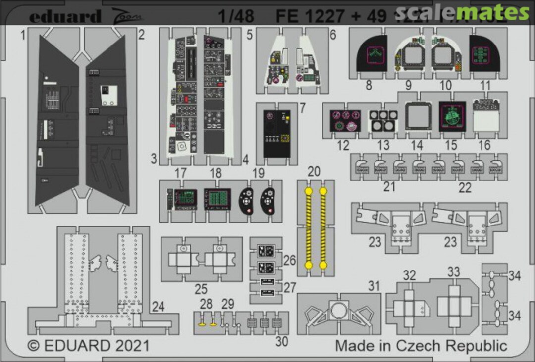 Boxart F/A-18E FE1227 Eduard