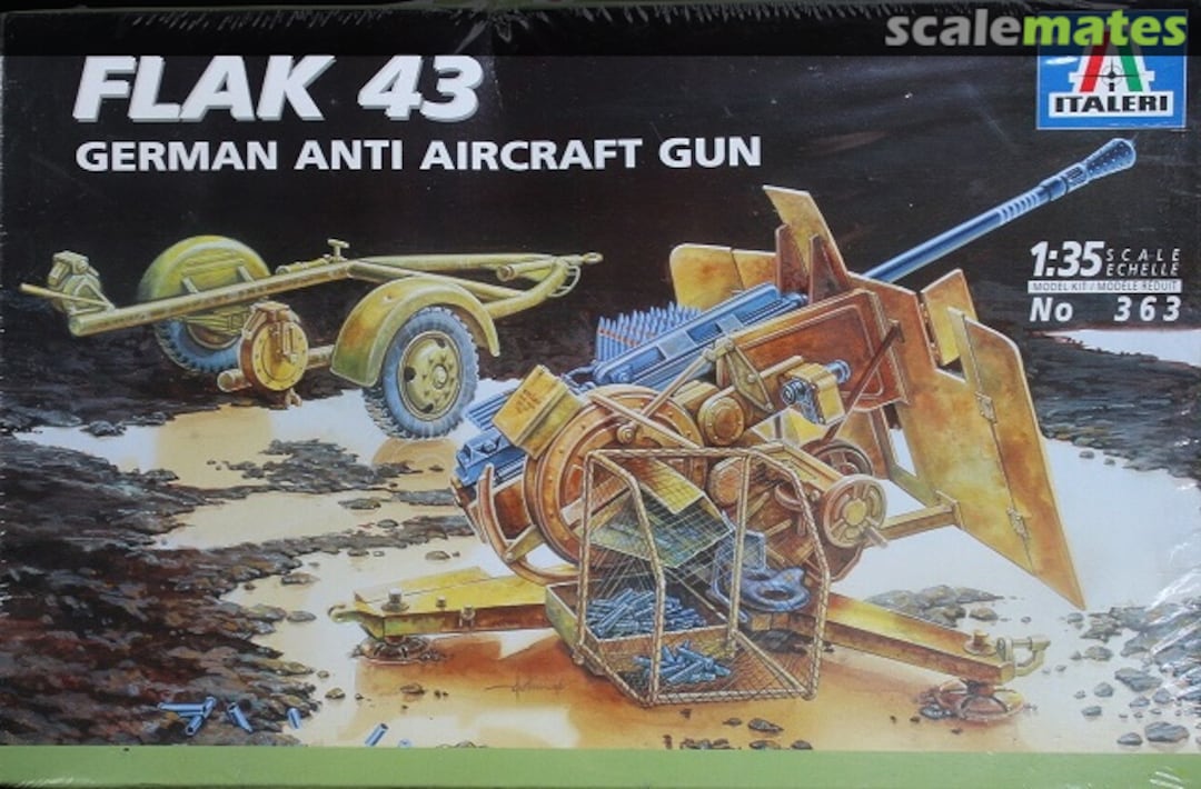 Boxart Flak 43 363 Italeri