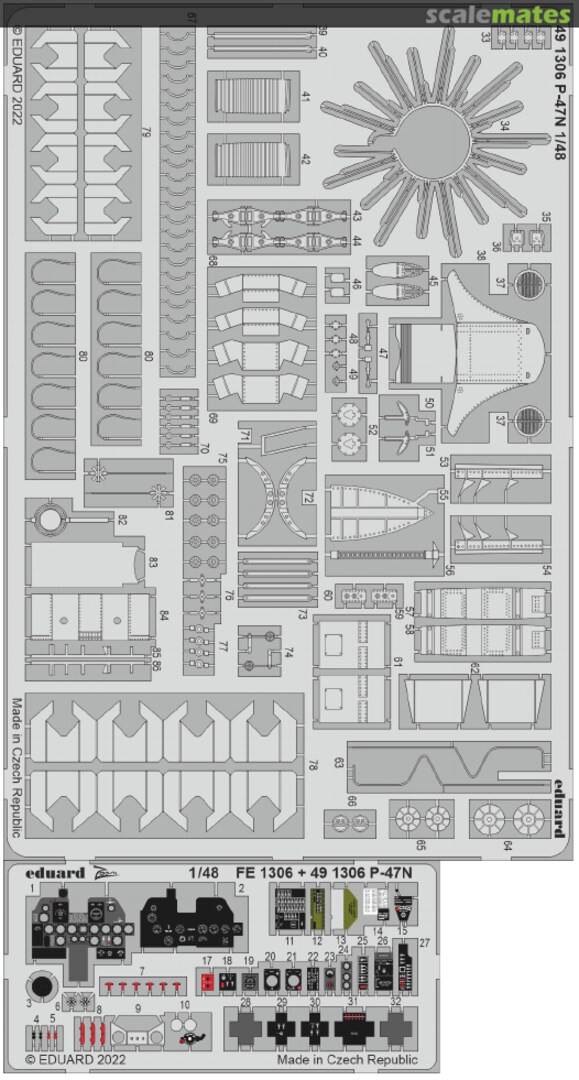 Boxart P-47N 491306 Eduard