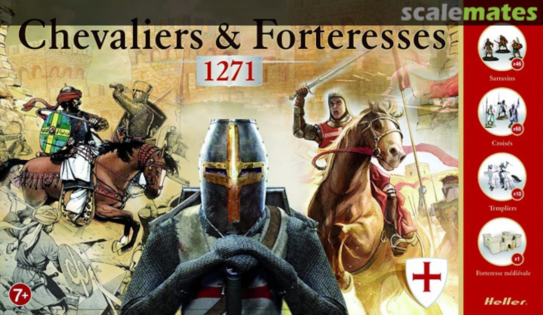 Boxart Chevaliers et forteresses 52607 Heller