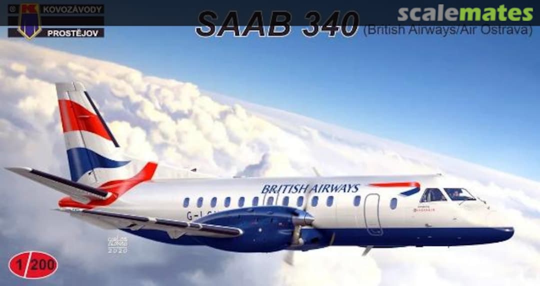 Boxart SAAB 340 KPM2002 Kovozávody Prostějov