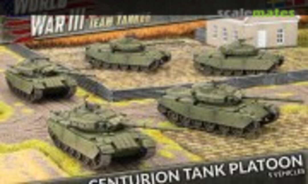 1:100 Centurion Tank Platoon (World War III: Team Yankee )