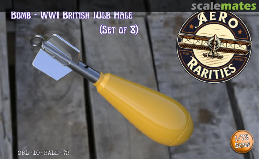 Boxart British 10lb Hale Bomb OBL-10-HALE-72 Aero Rarities