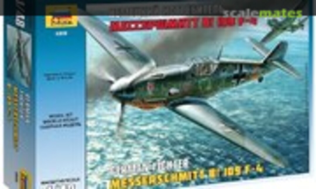 1:48 Messerschmitt Bf 109 F-4 (Zvezda 4806)