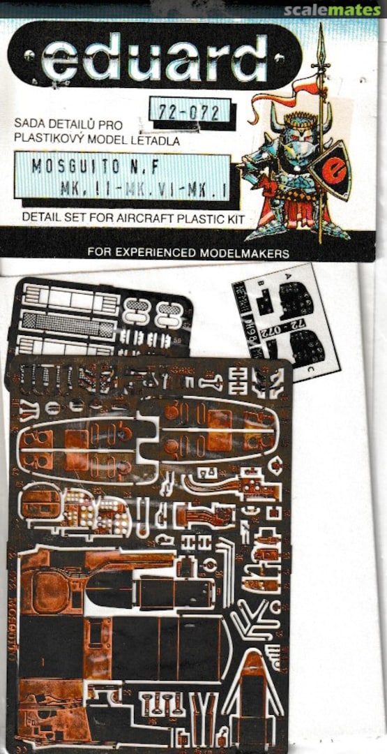 Boxart Mosguito N. F Mk.II-Mk.VI-Mk.IX 72-072 Eduard