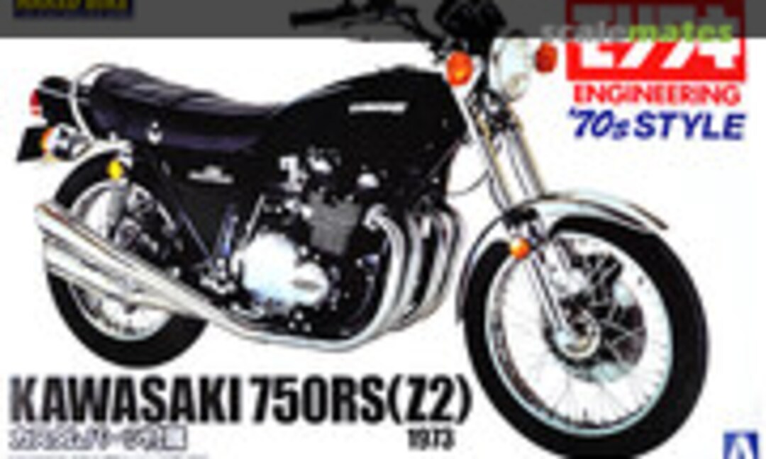 1:12 Kawasaki 750RS Z2 Moriwaki `70s (Aoshima 009796)