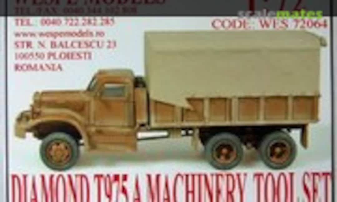 1:72 Diamond T975A Machinery, Tool Set (Wespe Models WES 72064)