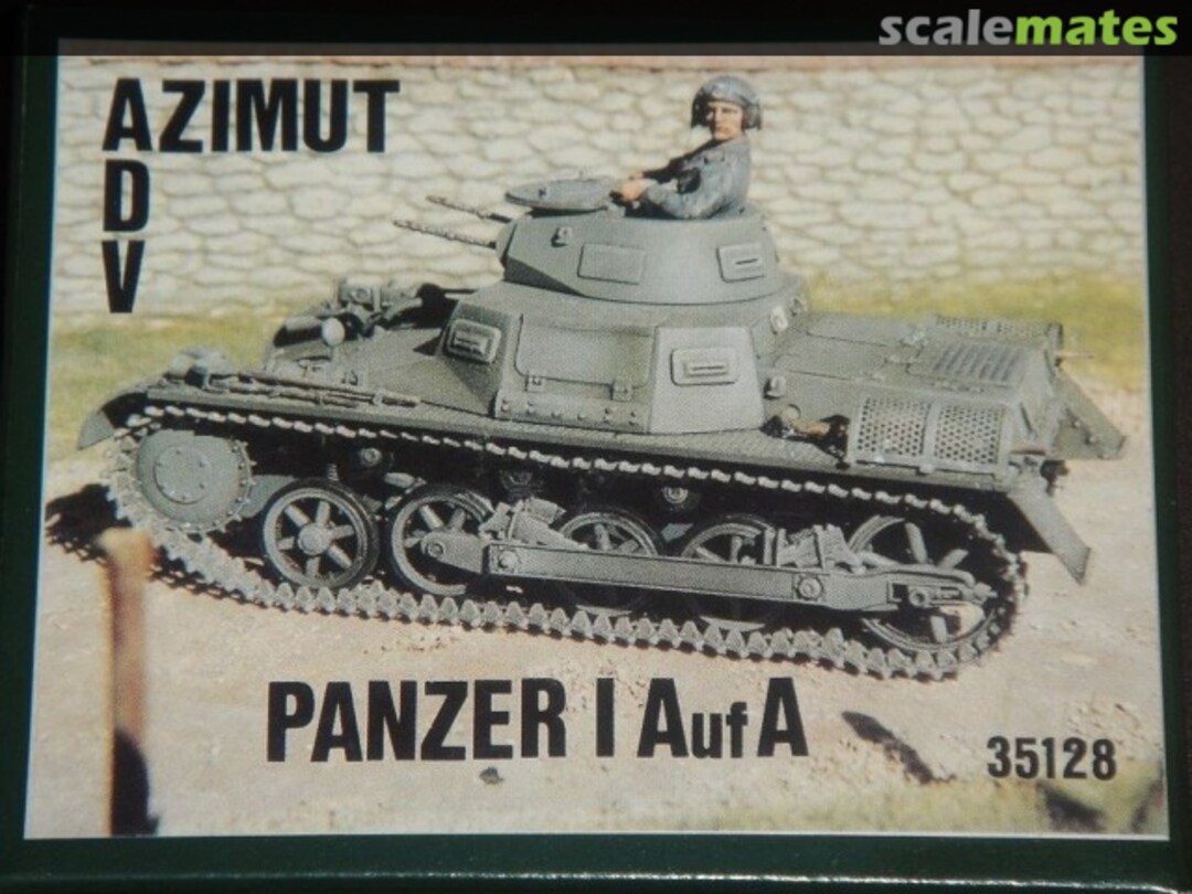 Boxart Panzer I Ausf.A 35128 ADV Azimut