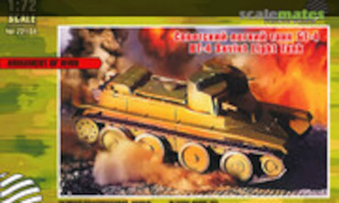 1:72 BT-4 Soviet Light Tank (Zebrano 72104)