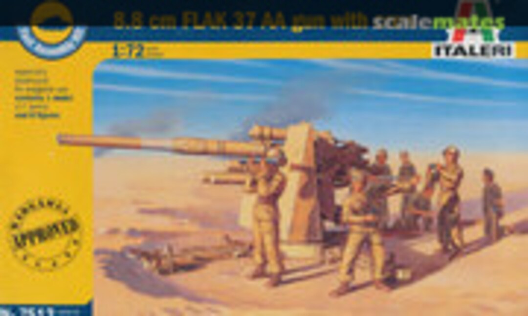 1:72 8,8cm Flak 37 AA gun with crew (Italeri 7512)