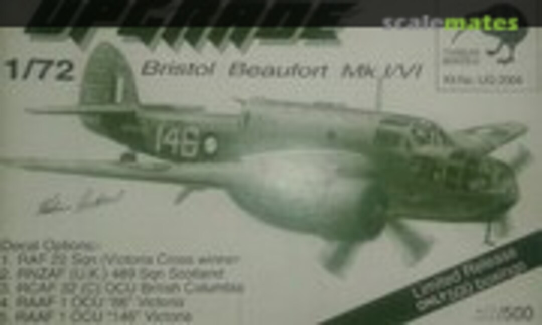 1:72 Bristol Beaufort MK. I/VI (Tasman Model Products UG2004)