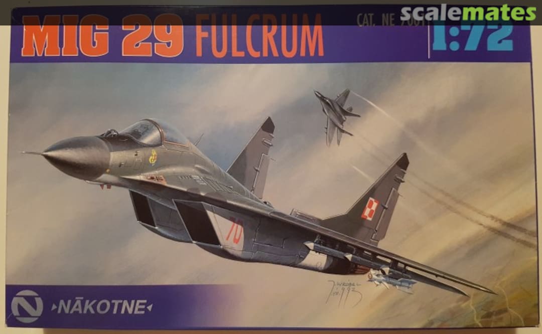 Boxart MiG 29 Fulcrum 7001 Nakotne