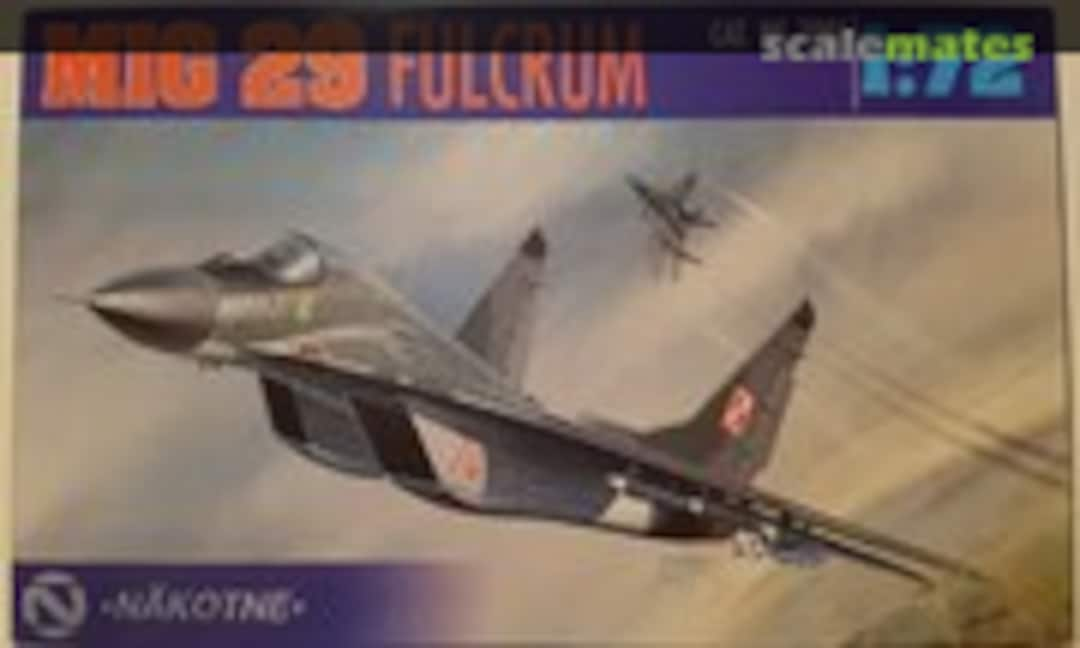 1:72 MiG 29 Fulcrum (Nakotne 7001)