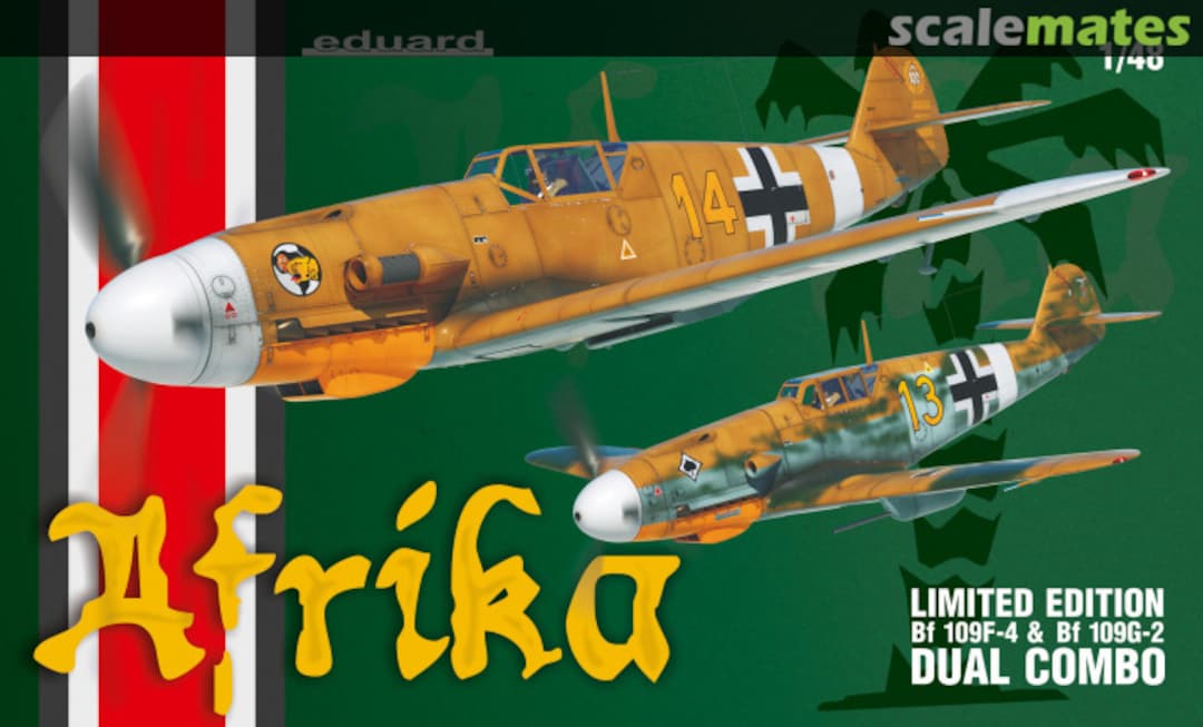 Boxart Afrika (Bf 109F-4, G-2) 11116 Eduard