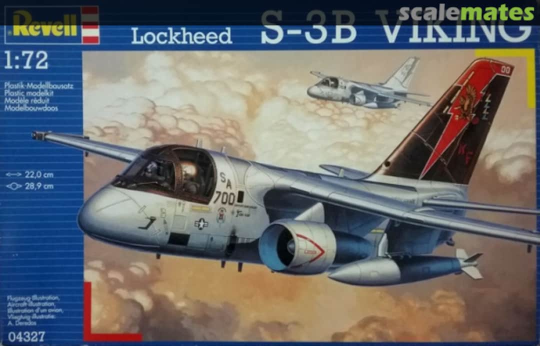 Boxart Lockheed S-3B Viking 04327 Revell