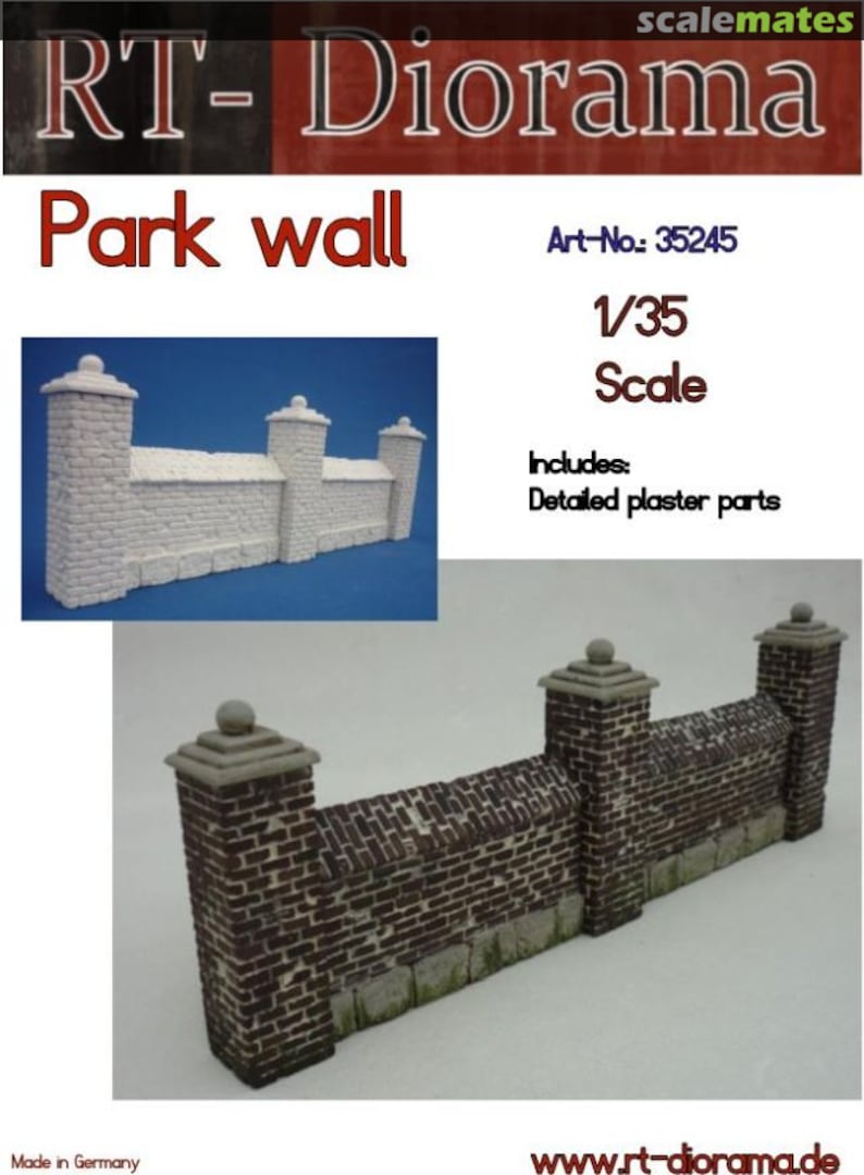 Boxart Park Wall 35245 RT-Diorama