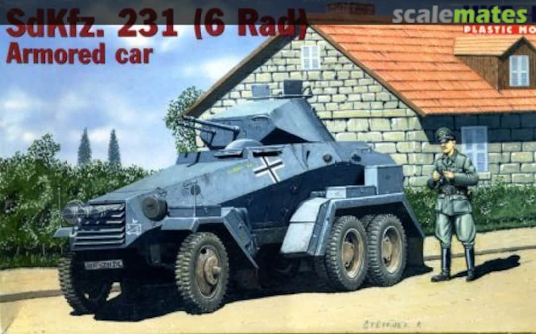 Boxart Sd.Kfz.231 (6 Rad) HS35004 Historic Plastic Models