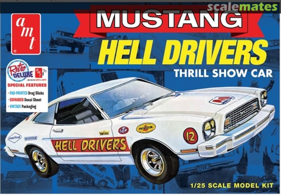 Boxart Mustang II Hell Drivers AMT1475 AMT