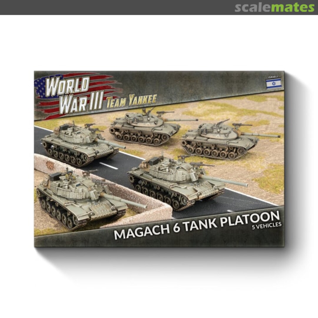 Boxart Magach 6 Tank Platoon  World War III: Team Yankee