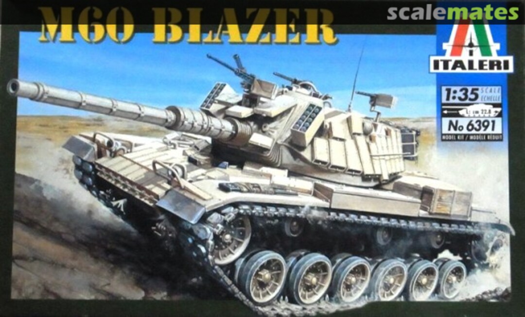 Boxart M60 Blazer 6391 Italeri