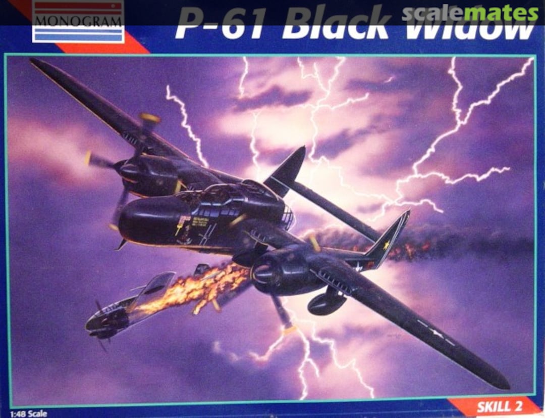 Boxart P-61 Black Widow 7546 Monogram