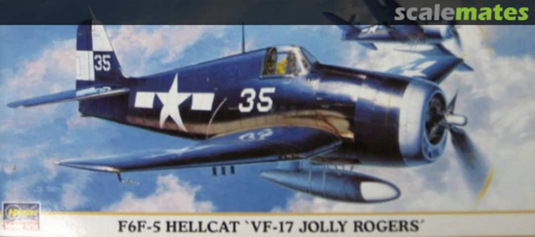 Boxart F6F-5 Hellcat 'VF-17 Jolly Rogers' 00653 Hasegawa