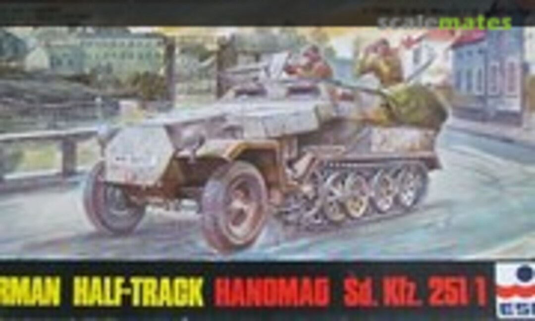 1:72 Hanomag Sd.Kfz. 251/1 (ESCI 8002)