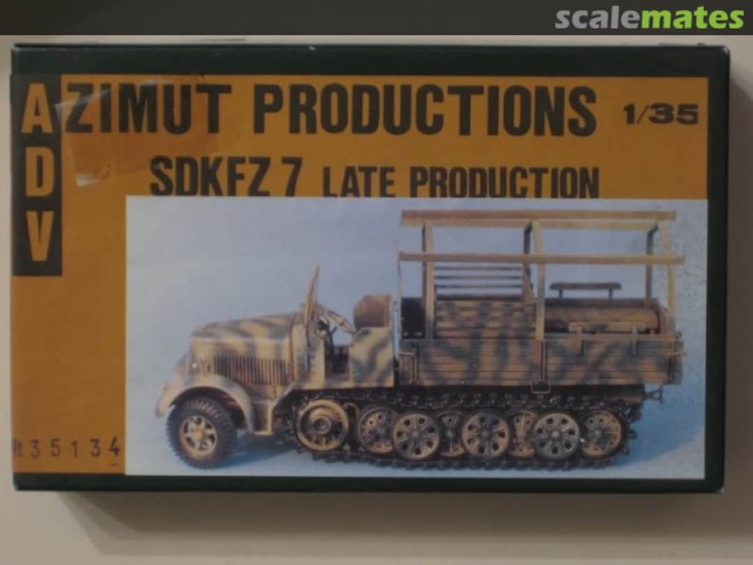 Boxart Sd.Kfz. 7 35134 Azimut