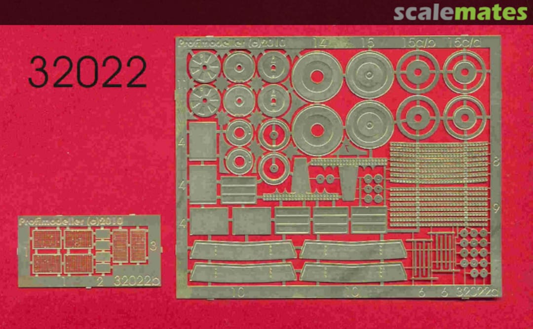 Boxart MiG-23 - Air intakes, wheel discs 32022 Profimodeller