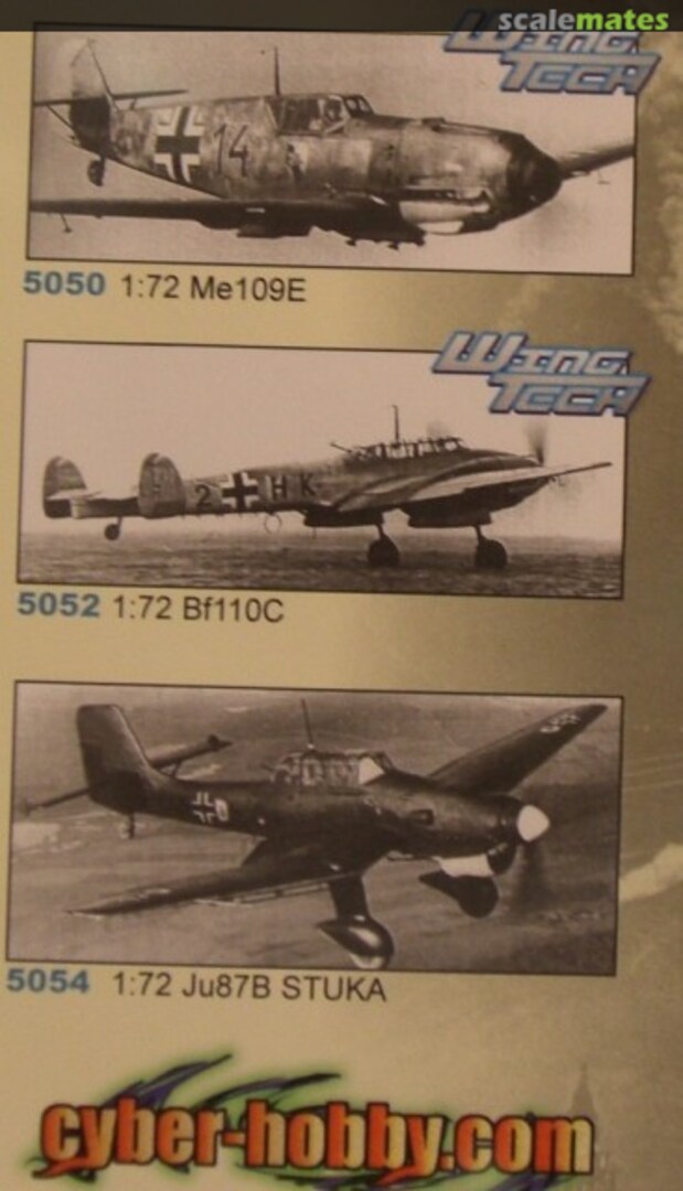 Boxart Messerschmitt Bf 109E 5050 Dragon