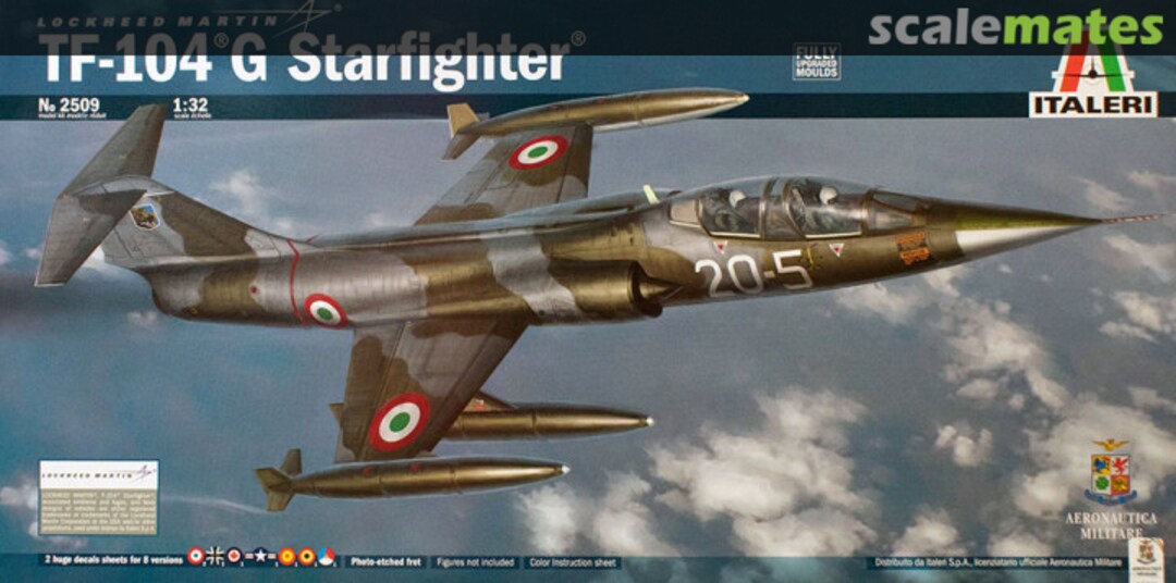 Boxart TF-104G Starfighter 2509 Italeri