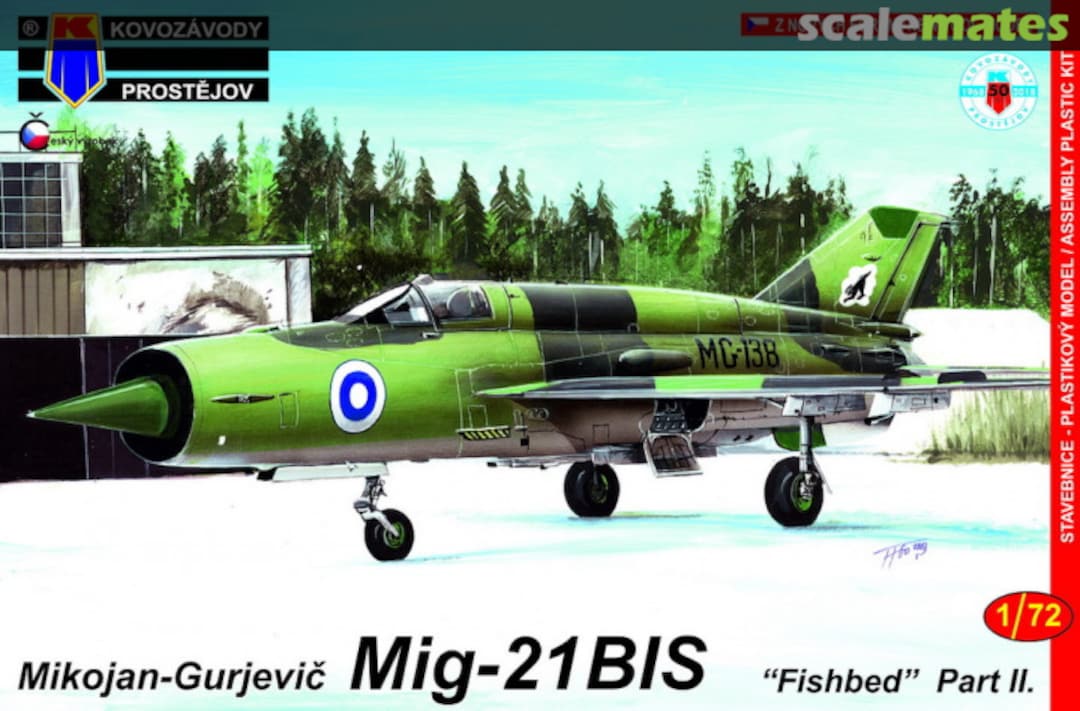 Boxart MiG-21bis KPM0102 Kovozávody Prostějov