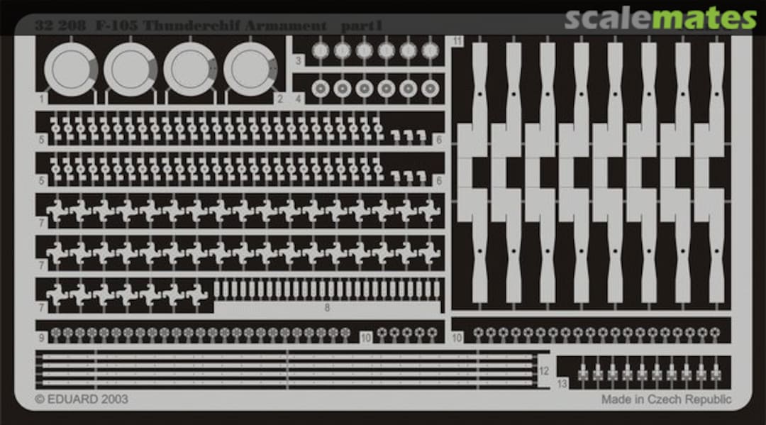 Boxart F-105 Thunderchief Armament 32208 Eduard