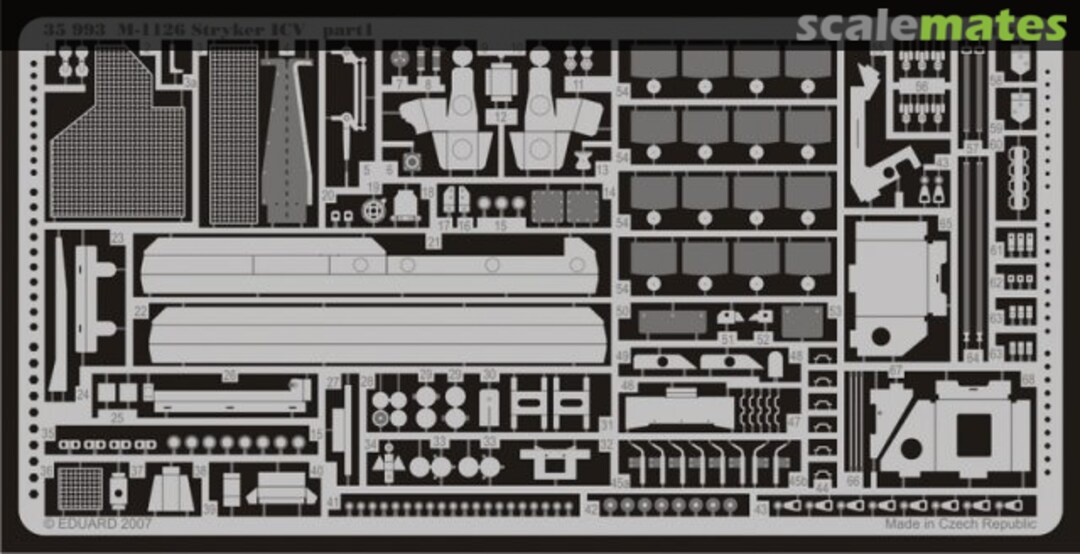 Boxart M-1126 ICV 35993 Eduard