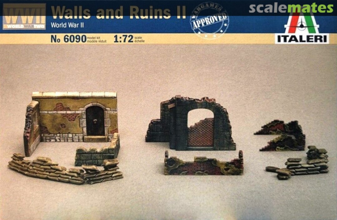 Boxart Walls and Ruins II 6090 Italeri