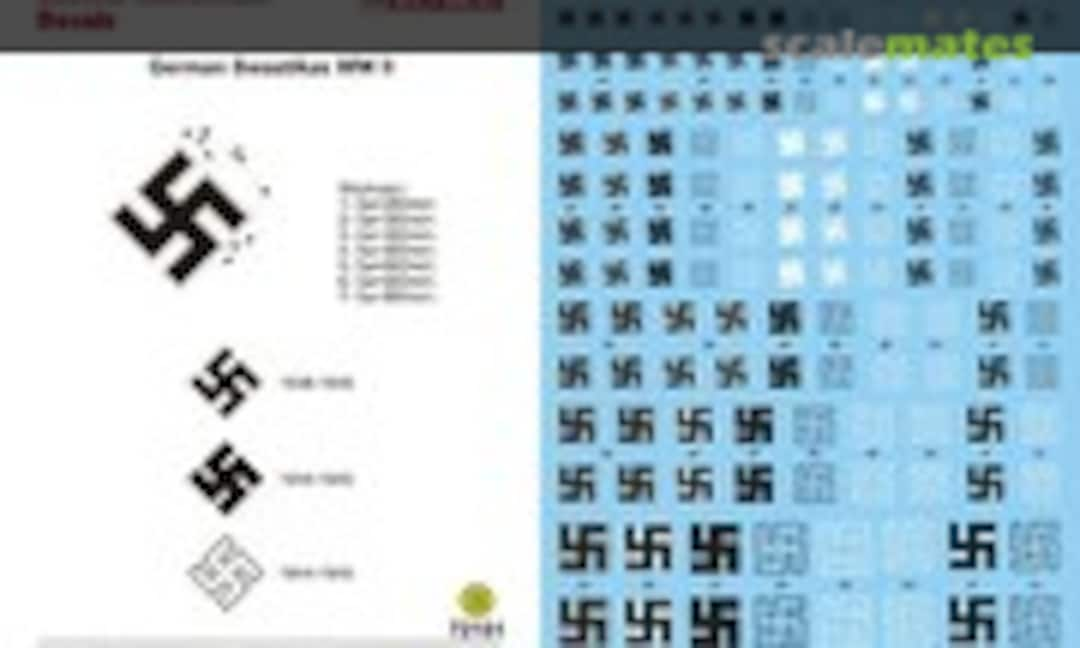 1:72 German Swastikas WWII (Techmod 72101)