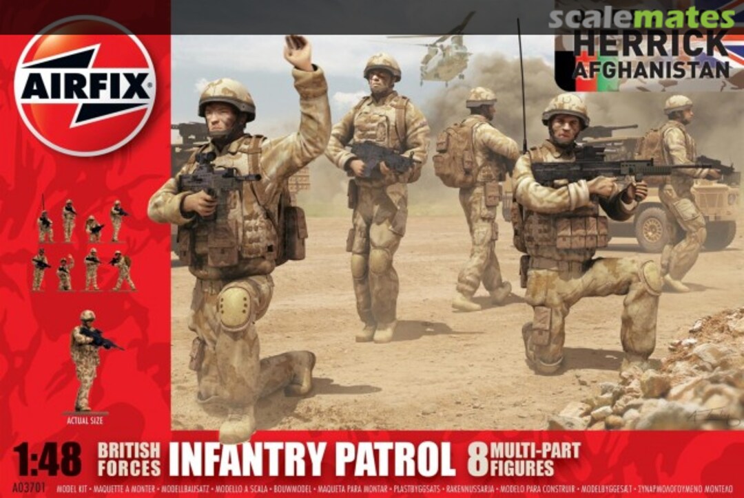 Boxart Infantry Patrol A03701 Airfix