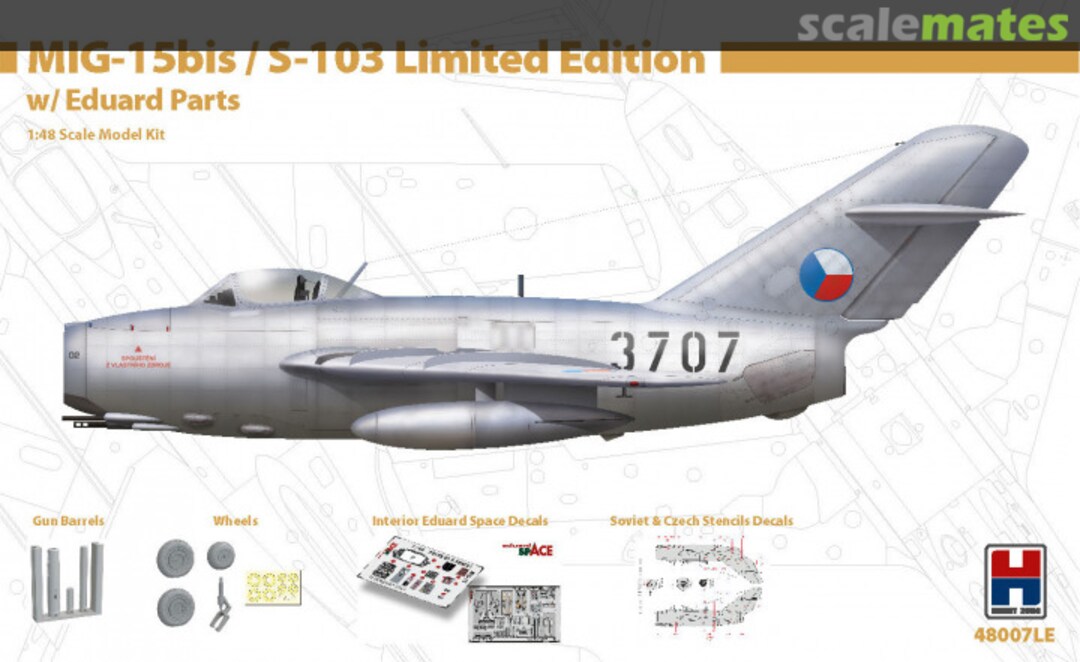 Boxart MIG-15bis / S-103 Limited Edition 48007LE Hobby 2000