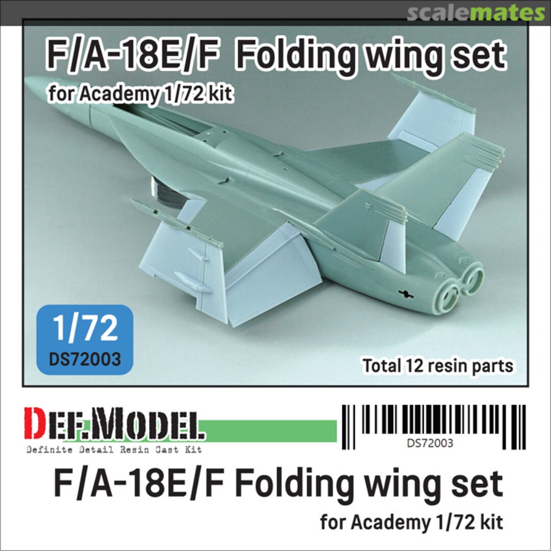 Boxart F/A-18E/F Super Hornet - Folding Wing Set DS72003 Def.Model