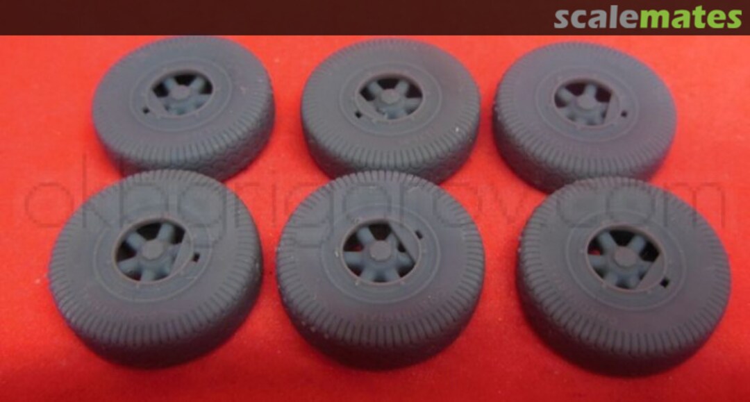 Boxart Wheels for Sd.Kfz.9 FAMO, type 2 S72548 OKB Grigorov