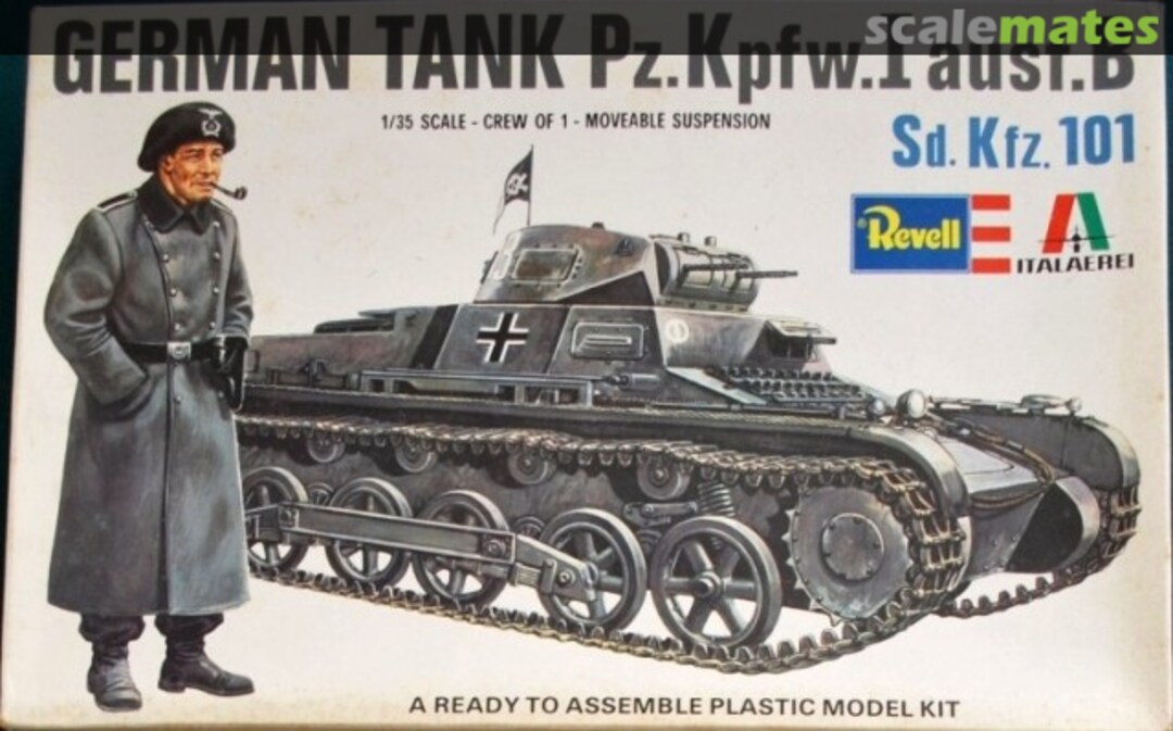 Boxart Pz.Kpfw.I Ausf.B H-2117 Revell/Italaerei