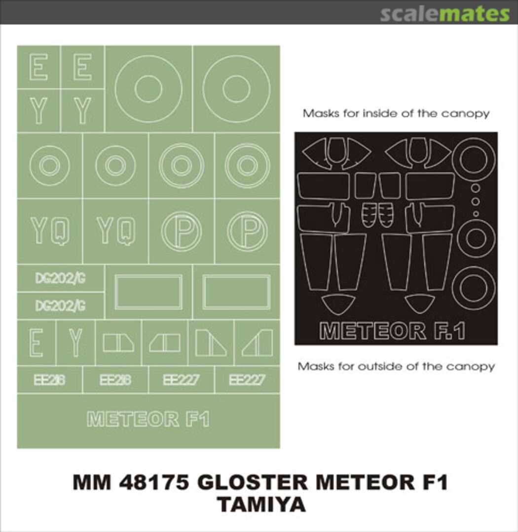 Boxart Gloster Meteor F.I MM48175 Montex