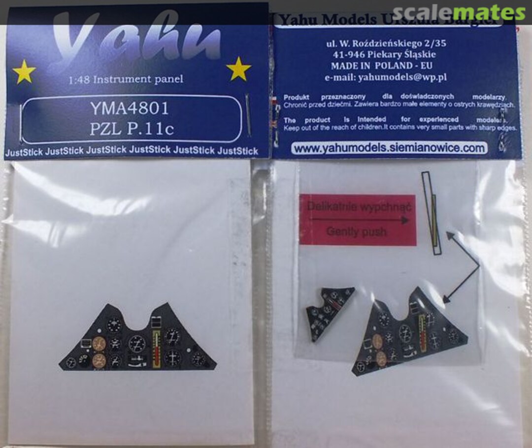 Boxart PZL P.11c YMA4801 Yahu Models