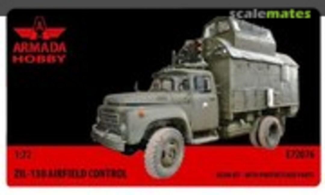 Soviet truck ZiL-130 airfield control tower (resin kit &amp; pe) (Armada Hobby E72076)