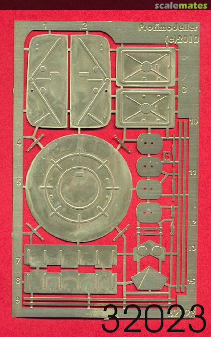 Boxart MiG-23 - Exhaust Covers (TRUMP) 32023 Profimodeller