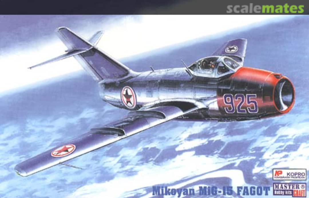 Boxart Mikoyan MiG-15 FAGOT 3101 Kopro-MasterCraft