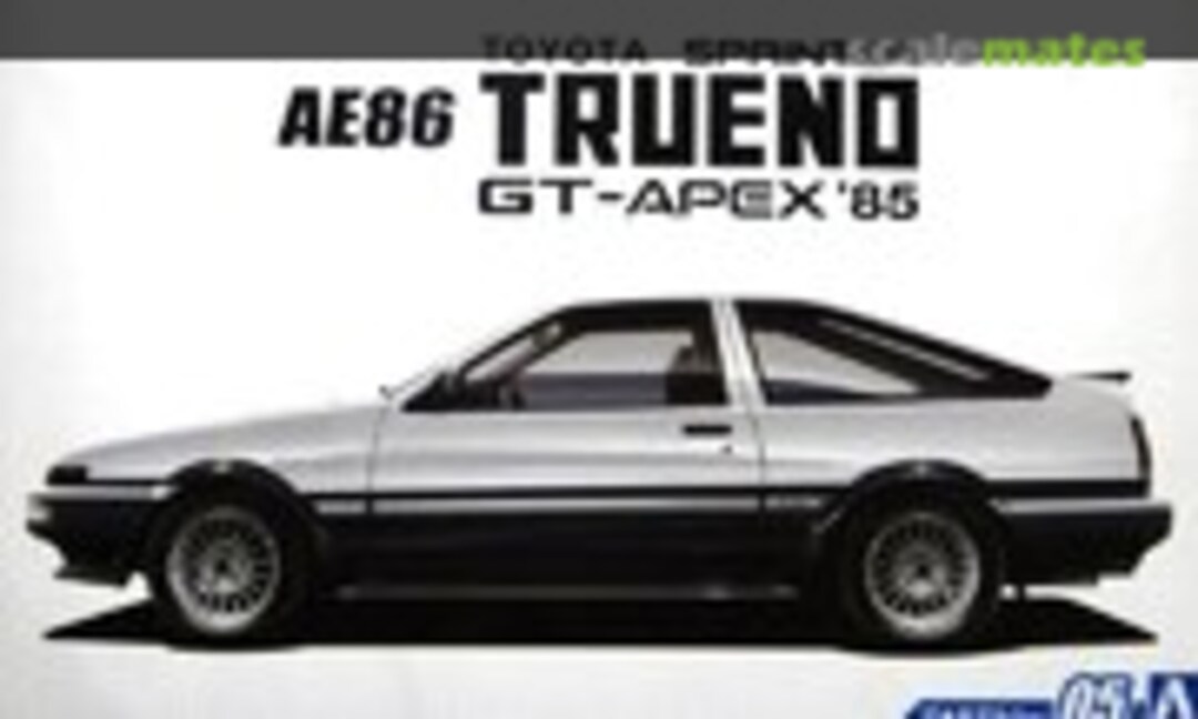 1:24 Toyota AE86 Sprinter Trueno GT-APEX '85 (Aoshima 051566)