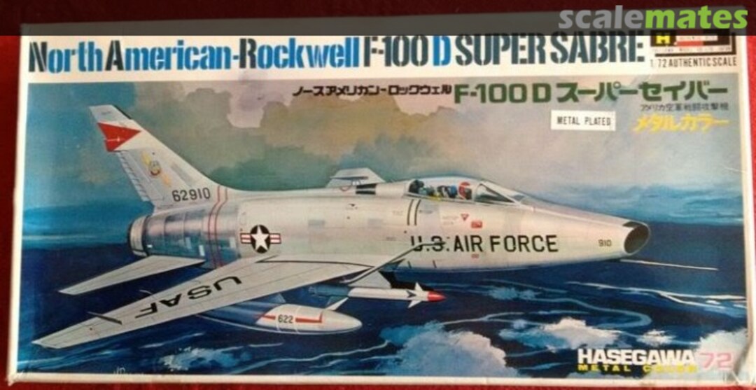 Boxart F-100D Super Sabre MJ-06 Hasegawa