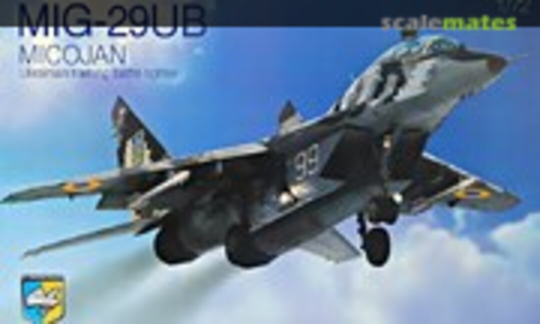 1:72 Micojan Mig-29UB Ukrainan training battle fighter (Condor KO 7208)