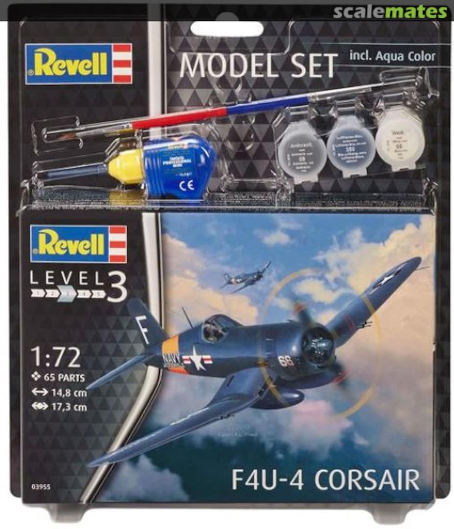 Boxart F4U-4 Corsair 63955 Revell